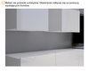 Stylowa komoda Montreal w kolorze Cashmere + niebieskie oświetlenie LED