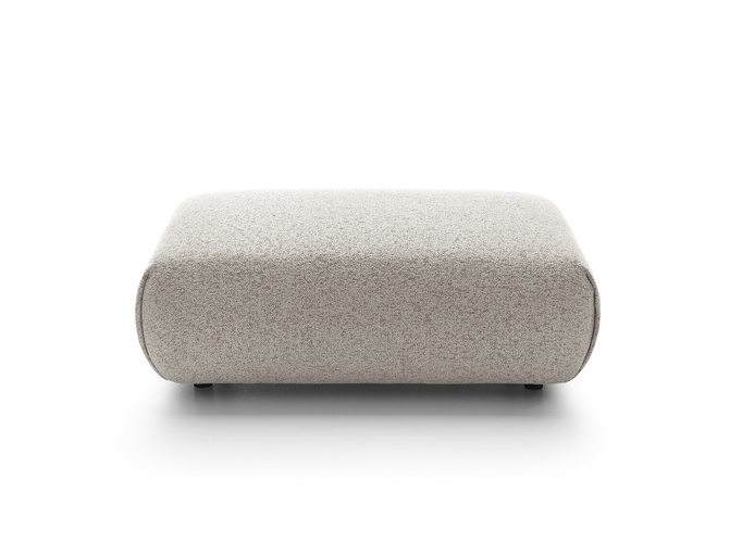 Pufa do narożnika VERNIO Puente 09 Kamienny Beż Stone plecionka z bawełną