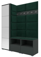 Grafit \ Butelkowa zieleń (Trinity 28)