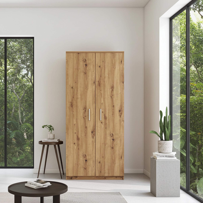 Szafa dwudrzwiowa Tamiza SZ2D o szerokości 90 cm