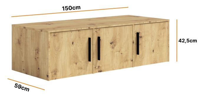 Nadstawka do szafy Modena SZ3D2SZ