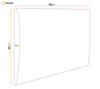 Panel tapicerowany 60x40 Manila 37 (Morski)