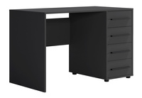 Biurko Modena 120x60 w kolorze czarnym