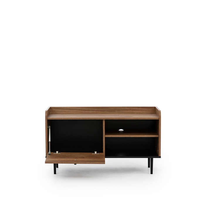 Stolik RTV Nero 100 w loftowym stylu