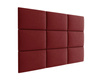 Panel tapicerowany 70x40 Fancy 59 (Burgundowy)