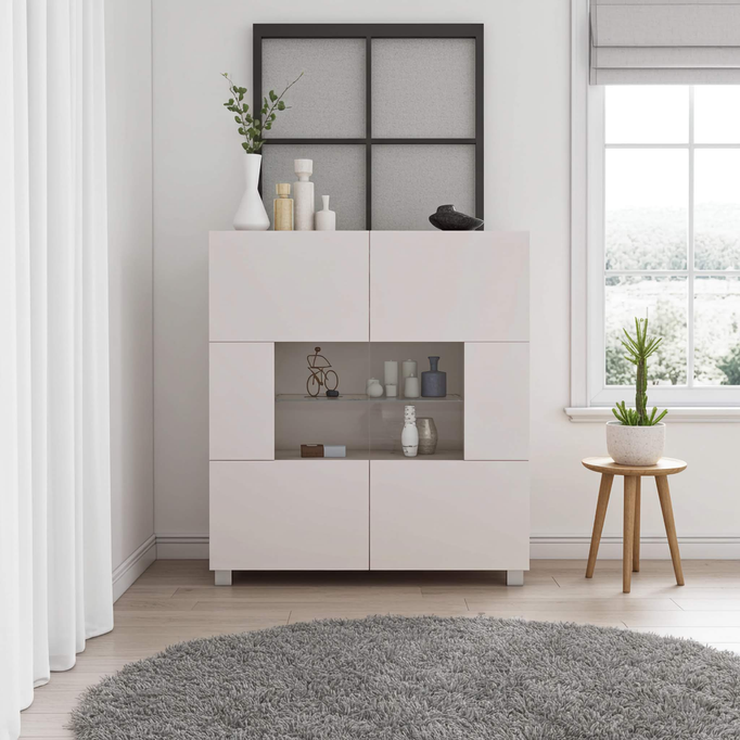 Stylowa komoda Montreal w kolorze Cashmere