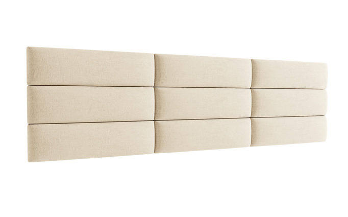 Panel tapicerowany 70x15 Mono 231 (Kremowy)