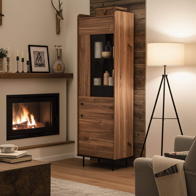 Witryna stojąca Nero WIT60