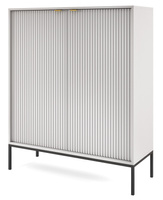 Pojemna komoda Kioto K104 w kolorze szarym