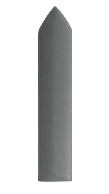 Panel tapicerowany płotek szpiczasty 120x30 Magic Velvet 2241 (Szary)