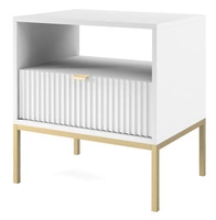 Biały + Złote nóżki