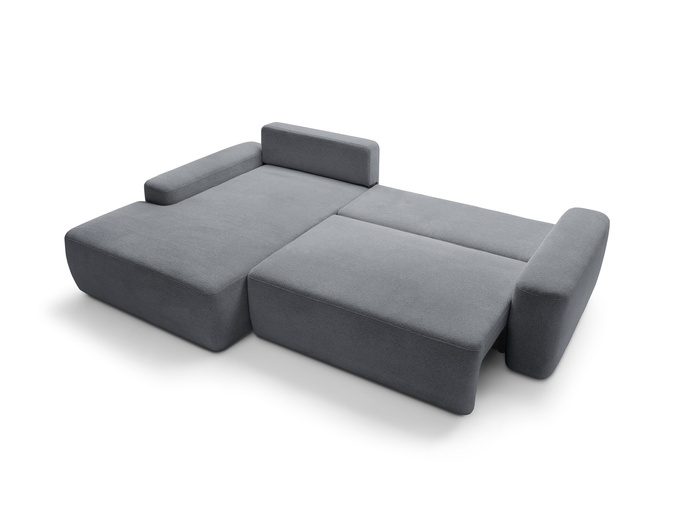  Narożnik OLMI M lewostronny Raven 18 grafitowy ciemny szary styl soft