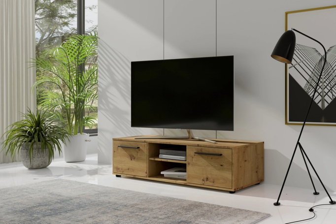 Szafka RTV Modena 150cm kolor: Dąb artisan