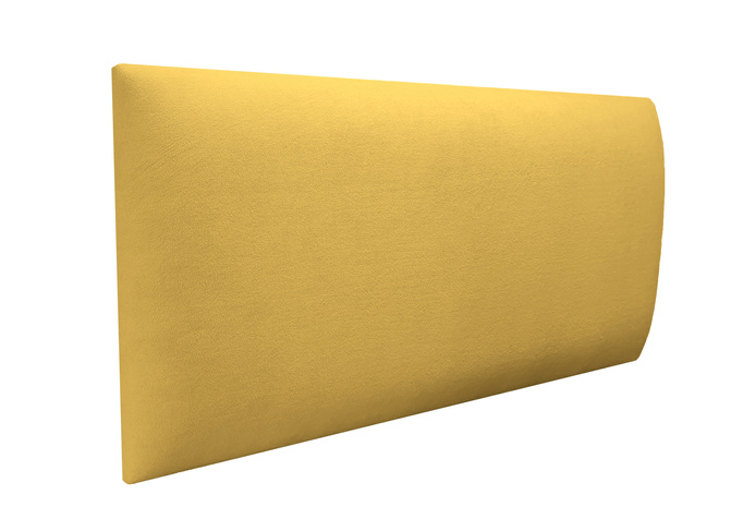 Panel tapicerowany 30x20 Mono 236 (Żółty)