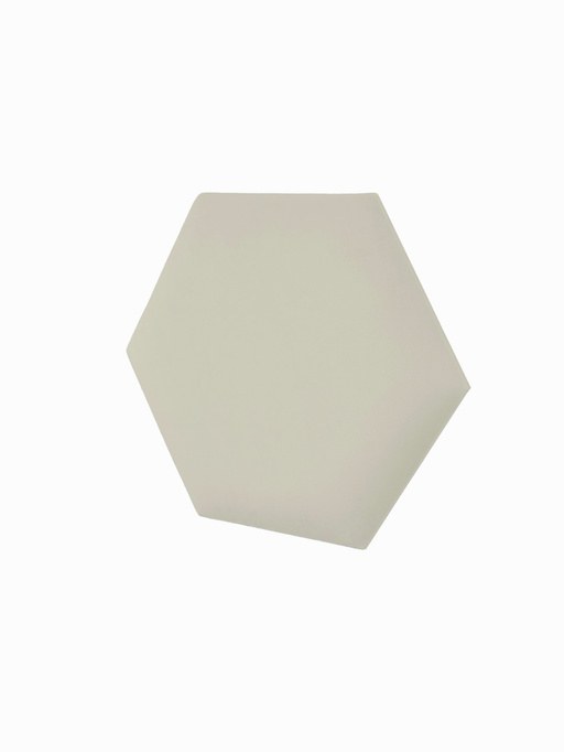 Panel tapicerowany heksagon 50cm Magic velvet 2250 (Śmietankowy)