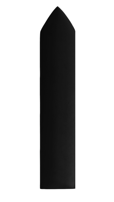 Panel tapicerowany płotek szpiczasty 90x30 Magic Velvet 2219 (Czarny)