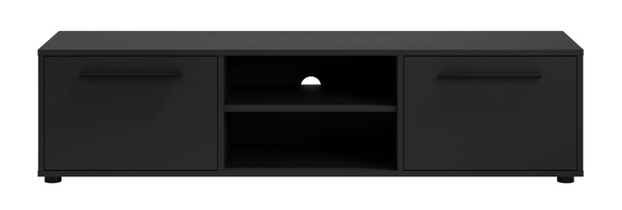 Szafka RTV Modena 150cm kolor: Czarny