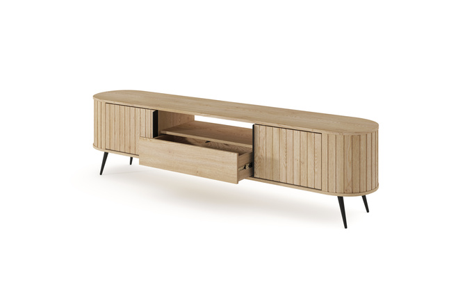 Szafka RTV LOVI 196 cm Dąb Cremona