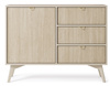Komoda Silva KSZD-106 w kolorze Piaskowy Beż + Jodełka Scandi