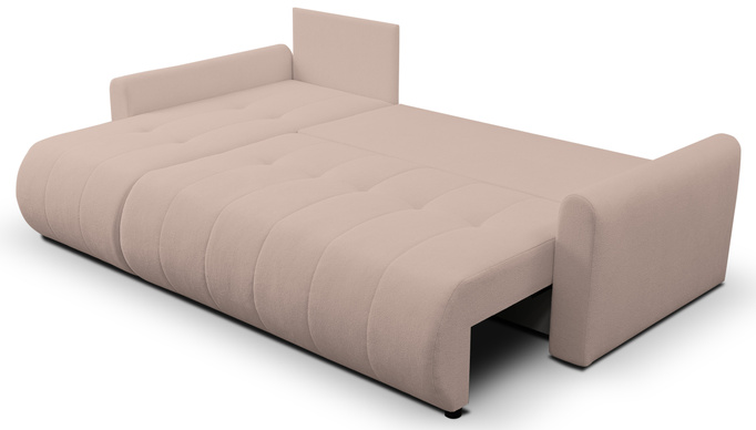 Narożnik Primo w tkaninie GERRA z funkcją spania i pojemnikiem na pościel