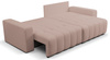 Narożnik Palermo w tkaninie BRAVO z funkcją spania i pojemnikiem na pościel