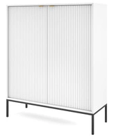 Biały + Czarne nóżki