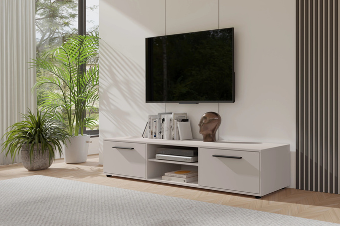 Szafka RTV Modena 190cm kolor: Cashmere