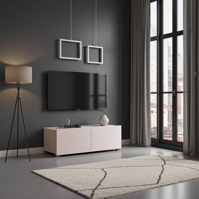 Szafka RTV Montreal o szerokości 100 cm w kolorze Cashmere