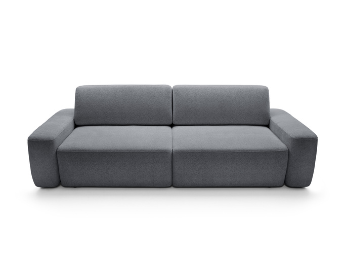 Sofa OLMI Raven 18 Grafitowa Ciemny Szary do salonu nowoczesna