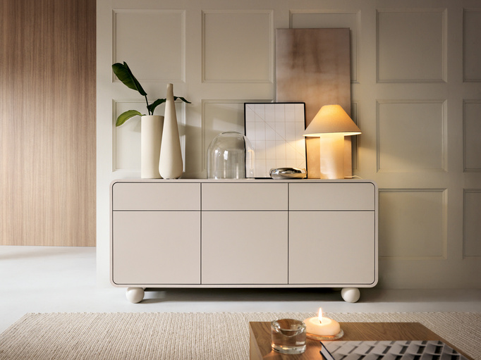 Komoda Orion KSZ 160cm w kolorze cashmere