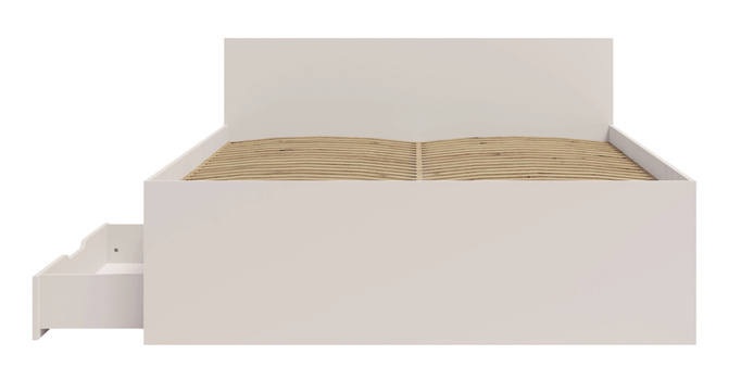 Łóżko Modena 160cm w kolorze cashmere