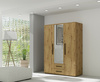 Szafa Modena SZ3D2SZ w kolorze dąb artisan z lustrem