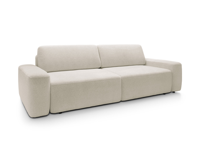 Sofa OLMI Raven 24 Kremowa Ciepły Beż do salonu nowoczesna