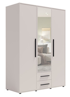 Szafa Modena SZ3D2SZ w kolorze cashmere z lustrem