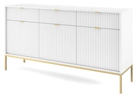 Biały + Złote nóżki