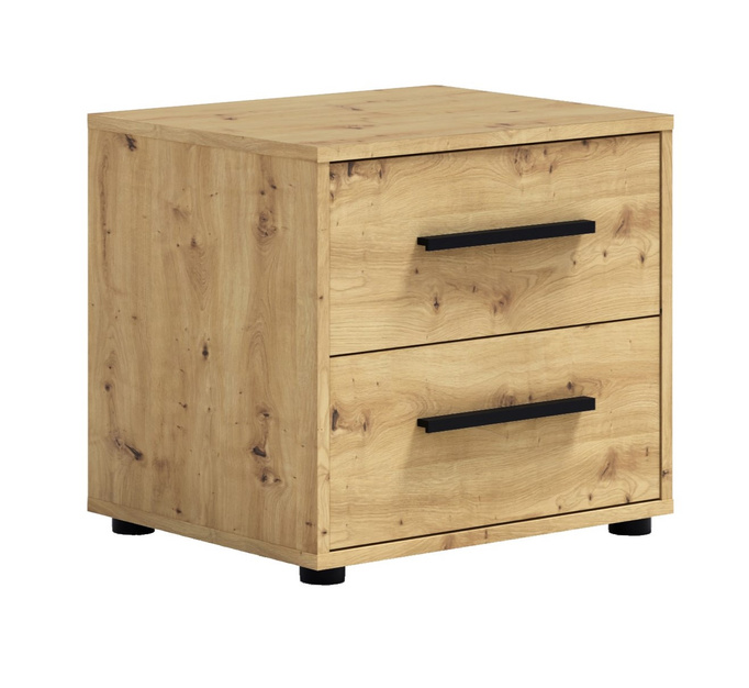 Stolik nocny Modena  w kolorze dąb artisan