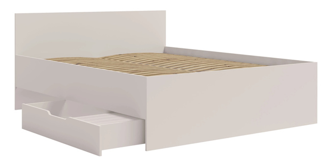 Łóżko Modena 160cm w kolorze cashmere