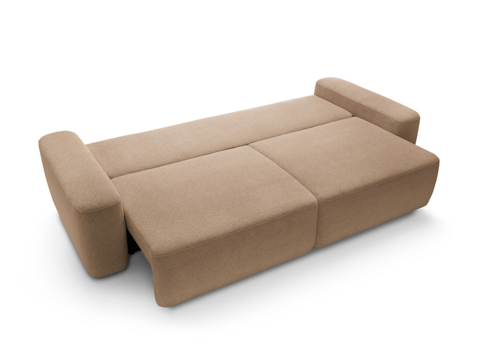 Sofa OLMI Raven 38 Brązowa Ciepły Brąz do salonu soft