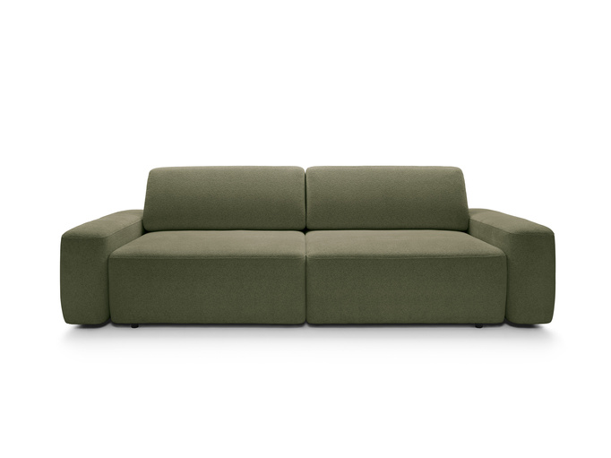 Sofa OLMI Raven 78 Zielona Oliwkowa do salonu nowoczesna