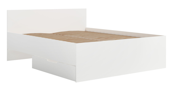 Łóżko Modena 160cm w kolorze białym