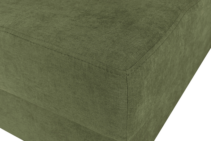 Narożnik TREVI lewostronny Wind 34 zielony szenil funkcja spania