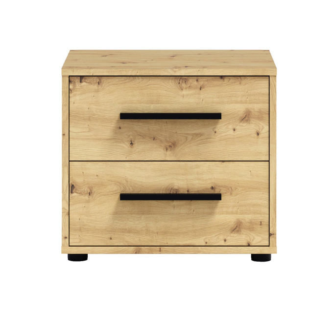 Stolik nocny Modena  w kolorze dąb artisan