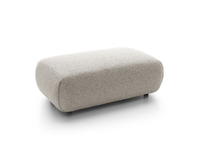 Pufa do narożnika VERNIO Puente 09 Kamienny Beż Stone plecionka z bawełną