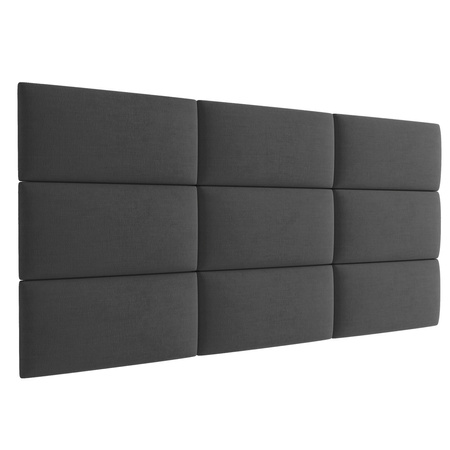 Panel tapicerowany 40x30 Manila 17 (Ciemno szary)