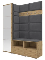 Dąb Artisan \ Ciemny szary (Trinity 15)