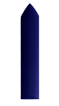 Panel tapicerowany płotek szpiczasty 120x30 Magic Velvet 2216 Granatowy)
