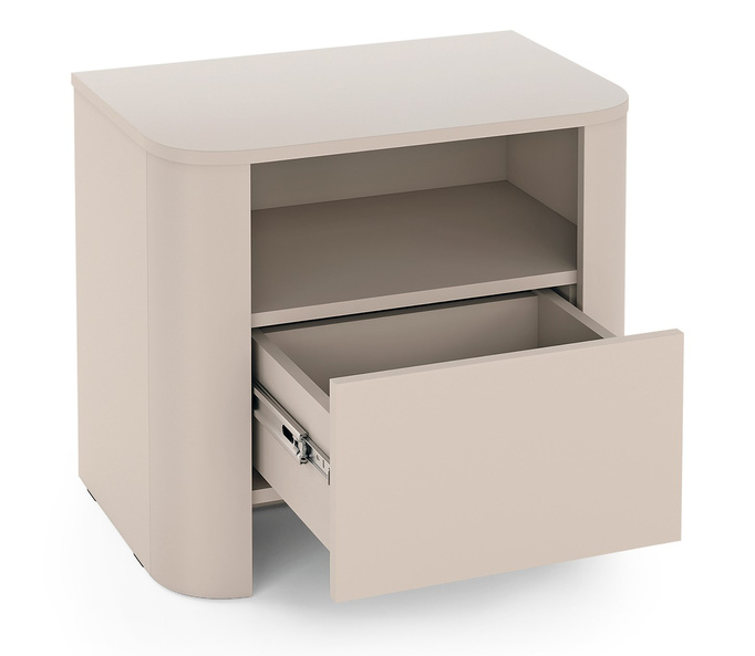 Stolik nocny Aura w kolorze kaszmir