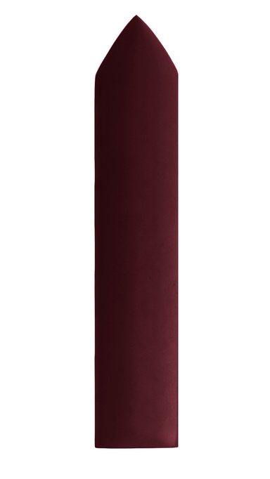 Panel tapicerowany płotek szpiczasty 100x30 Magic Velvet 2202 (Bordowy)