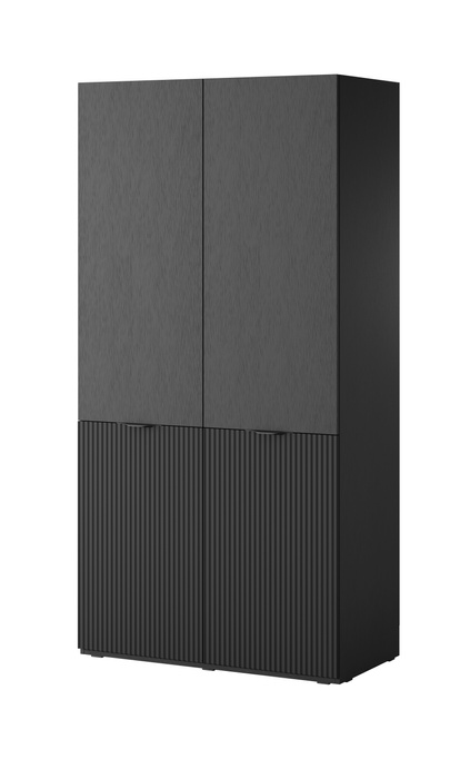 Szafa dwudrzwiowa Zen w kolorze Czarnym