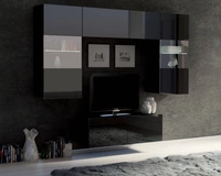 Czarny / Czarny połysk \ Bez oświetlenia